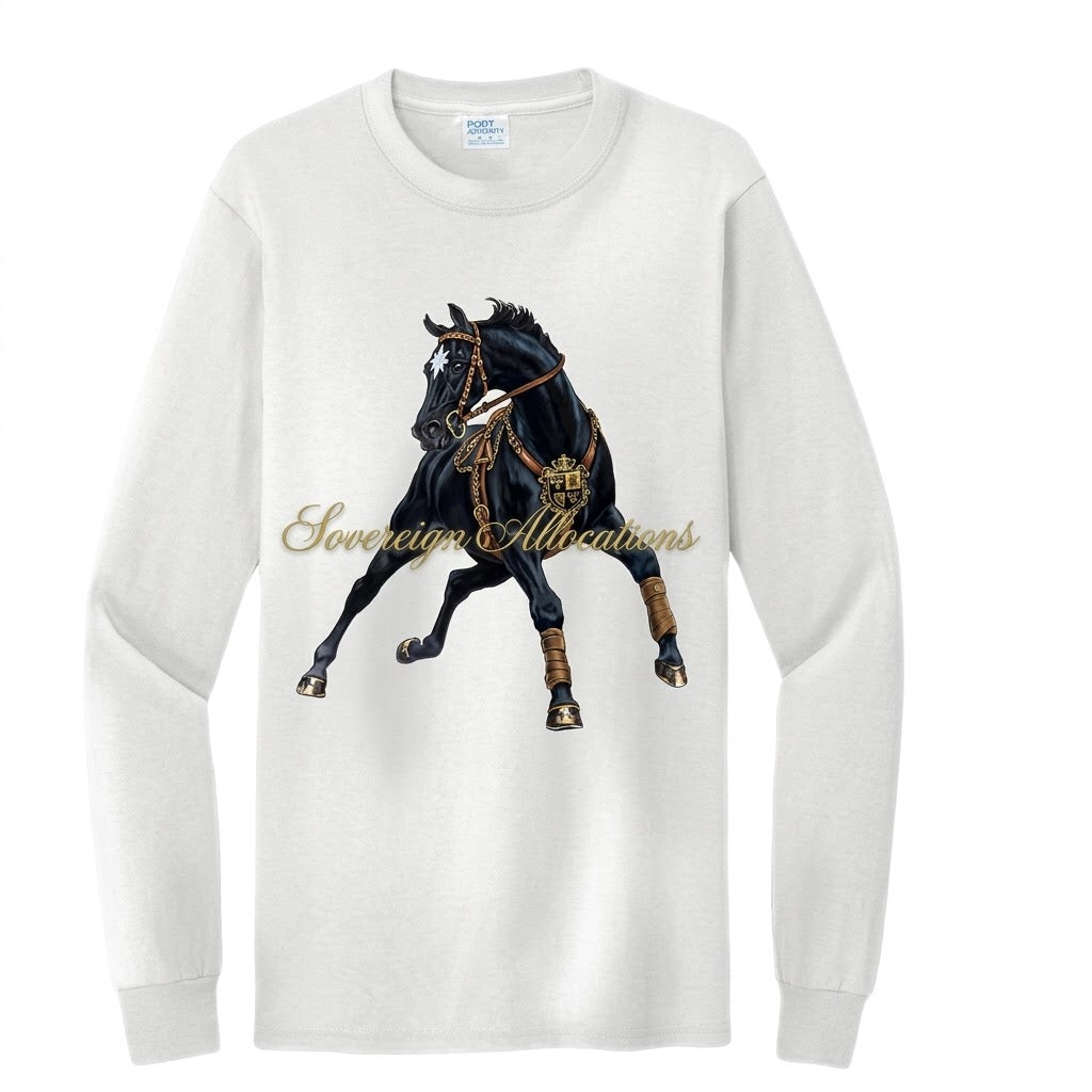 Sovereign Horse Long sleeve Unisex Long Sleeve Shirt.