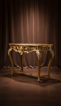 Louis XVI gilded console table